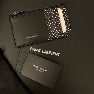 🌺SOLD🌺 YSL Saint Laurent  Elephe card wallet